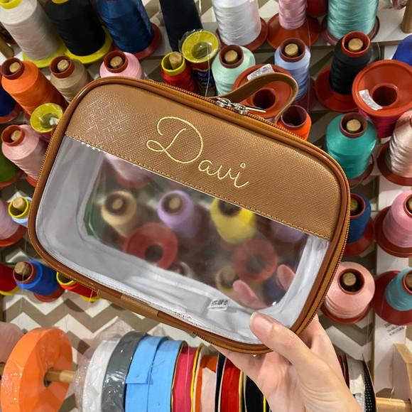 Maleta P Necessaire com Transparência