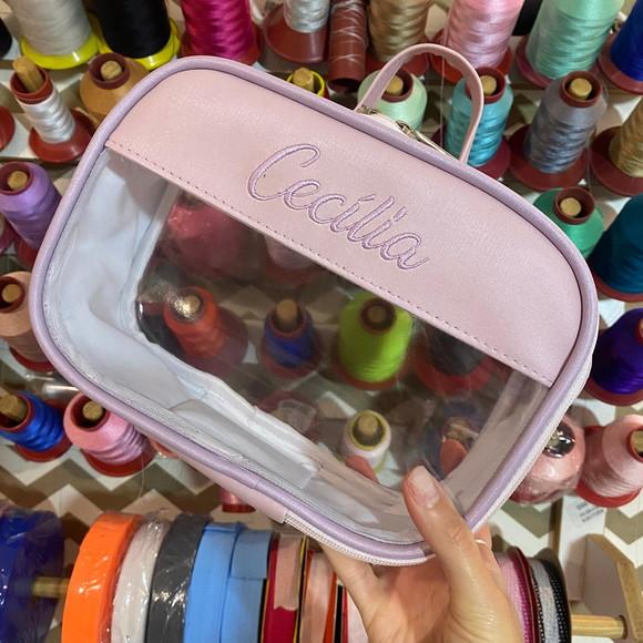 Maleta P Necessaire com Transparência