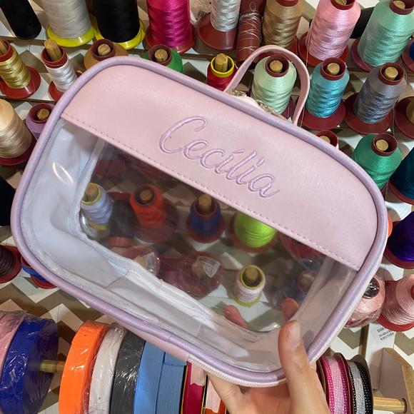 Maleta P Necessaire com Transparência