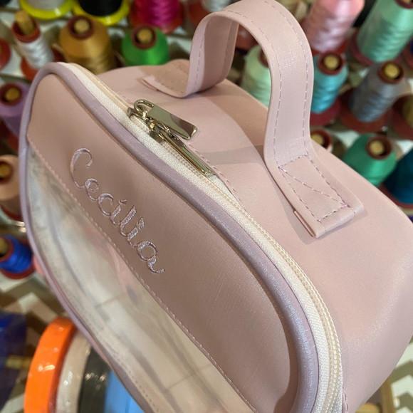 Maleta P Necessaire com Transparência
