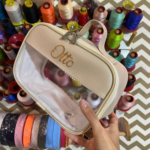 Maleta P Necessaire com Transparência