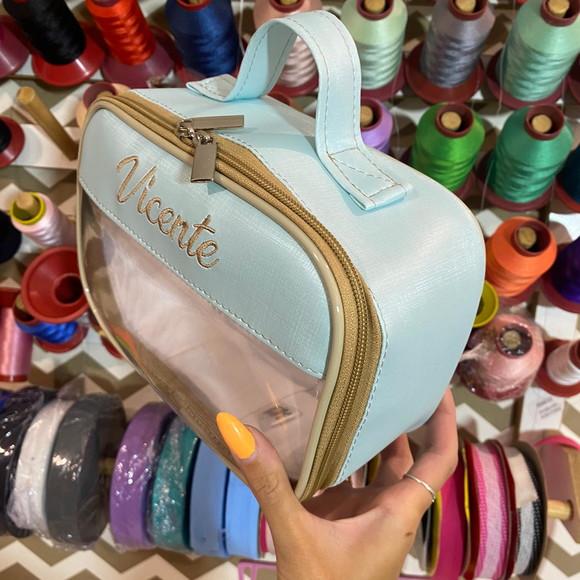 Maleta P Necessaire com Transparência