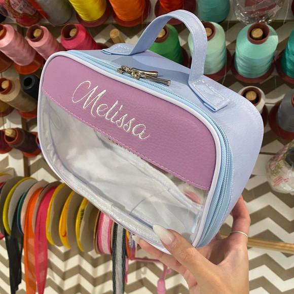 Maleta P Necessaire com Transparência