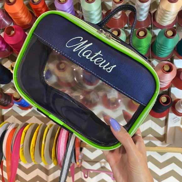Maleta P Necessaire com Transparência