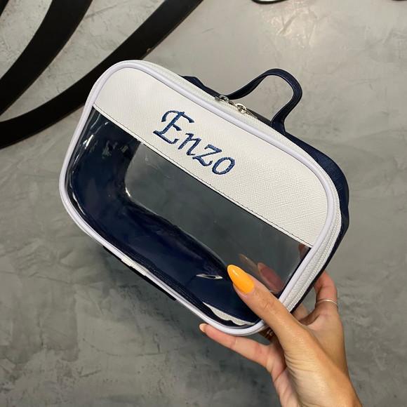 Maleta P Necessaire com Transparência