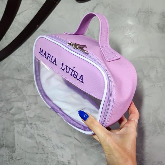 Maleta P Necessaire com Transparência