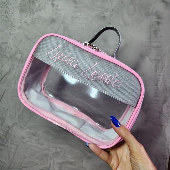 Maleta P Necessaire com Transparência