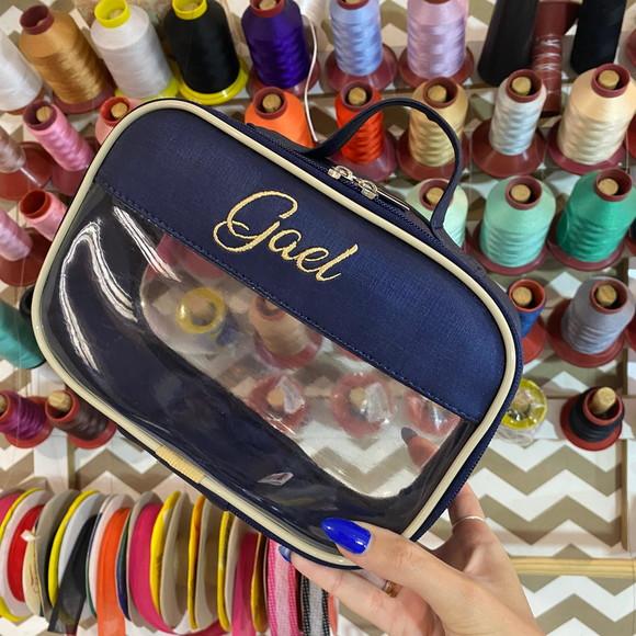 Maleta P Necessaire com Transparência