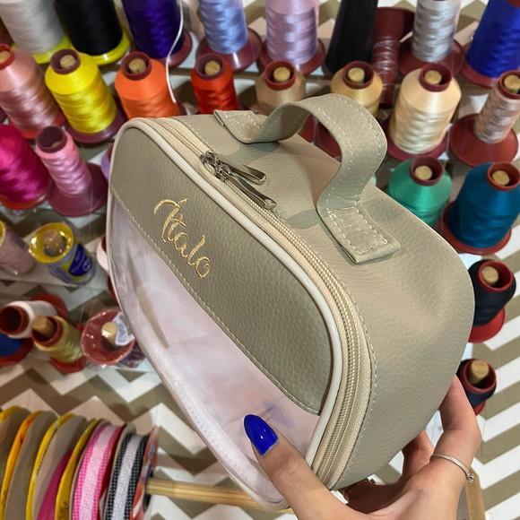 Maleta P Necessaire com Transparência