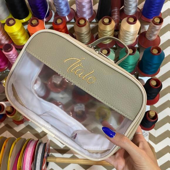Maleta P Necessaire com Transparência