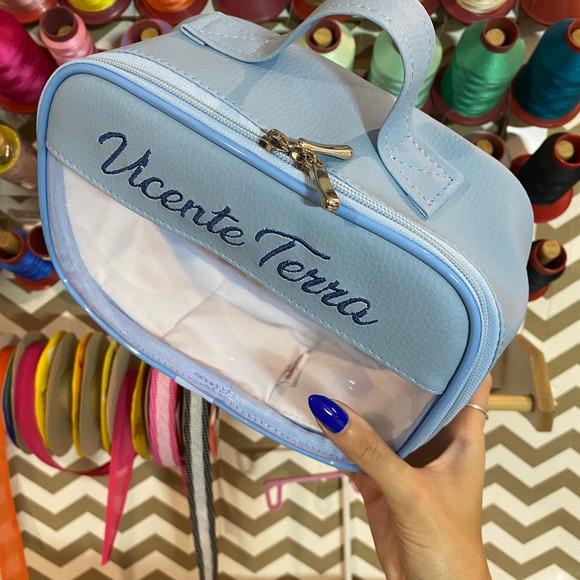 Maleta P Necessaire com Transparência