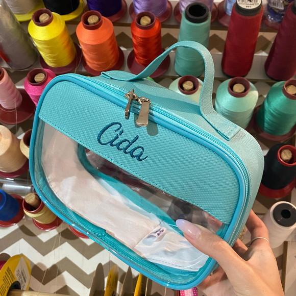Maleta P Necessaire com Transparência