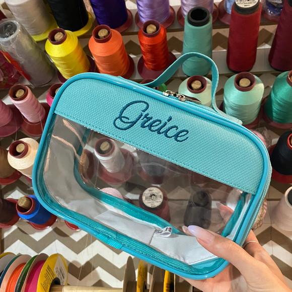 Maleta P Necessaire com Transparência