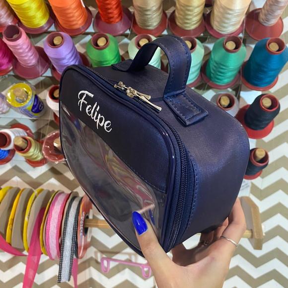 Maleta P Necessaire com Transparência