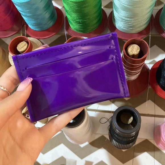 Mini carteira / porta cartão silicone