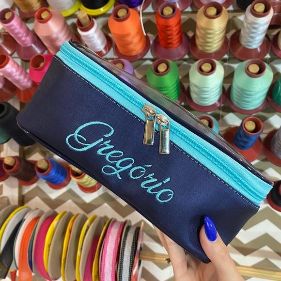 Necessaire / Estojo / Porta Maquiagem com Transparencia