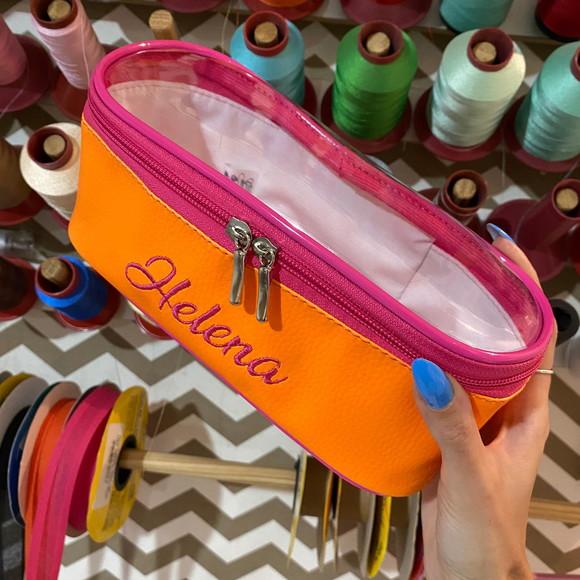 Necessaire / Estojo / Porta Maquiagem com Transparencia