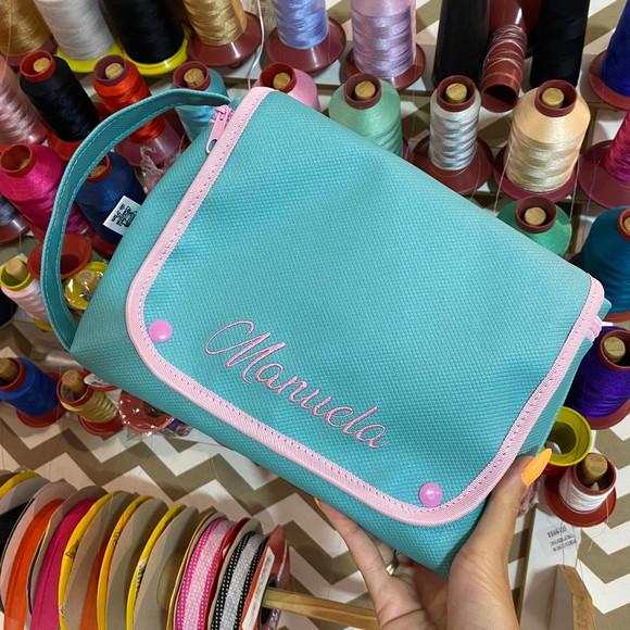 Necessaire Porta Fraldas e Lenços Umedecidos