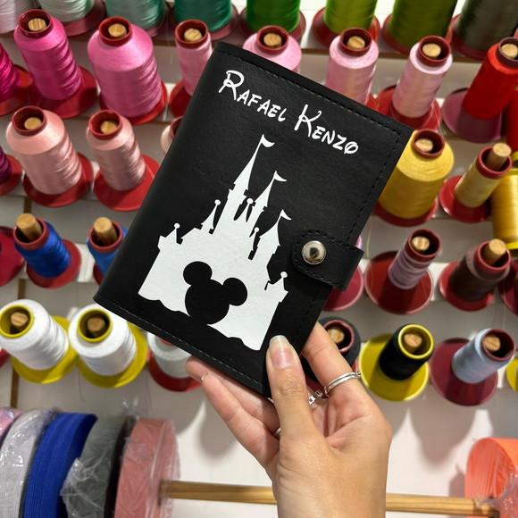 Porta Passaporte + Tag de Mala Personalizado