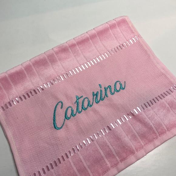 Toalha Pequena Bordada