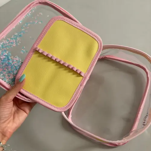 Estojo Cem Pens com Aba Plastico Personalizado