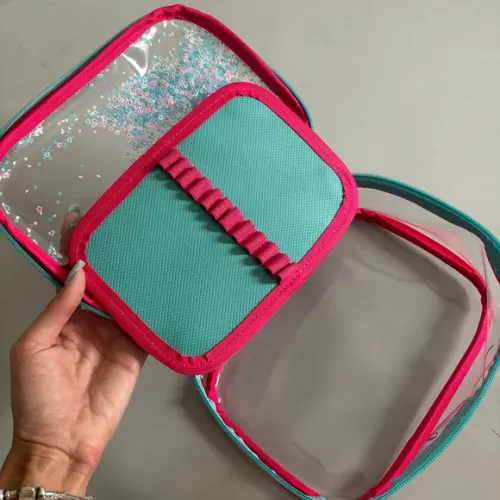 Estojo Cem Pens com Aba Plastico Personalizado