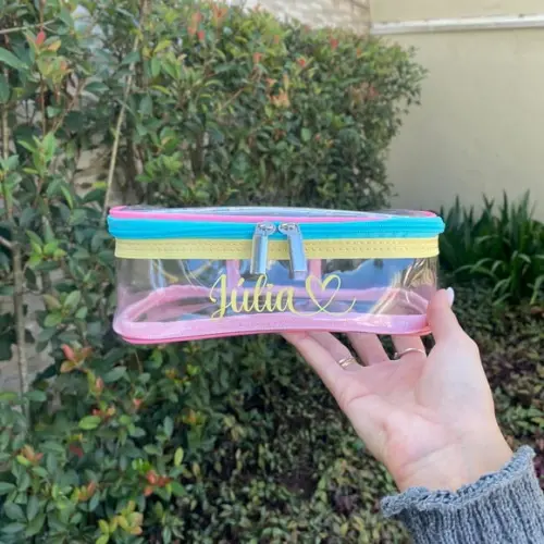 Estojo Modelo Cem Pens Plastico Personalizado