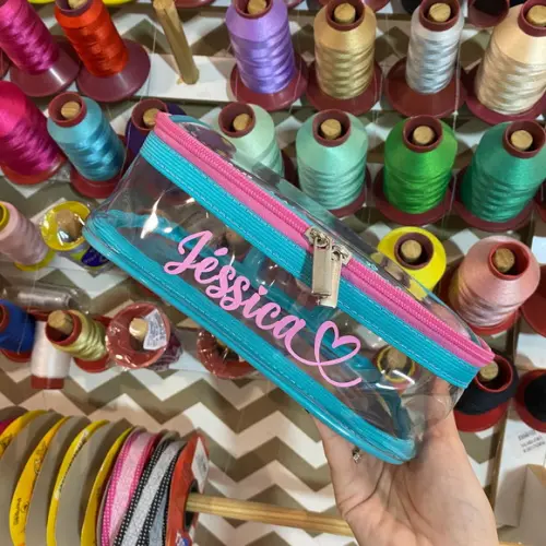 Estojo Modelo Cem Pens Plastico Personalizado