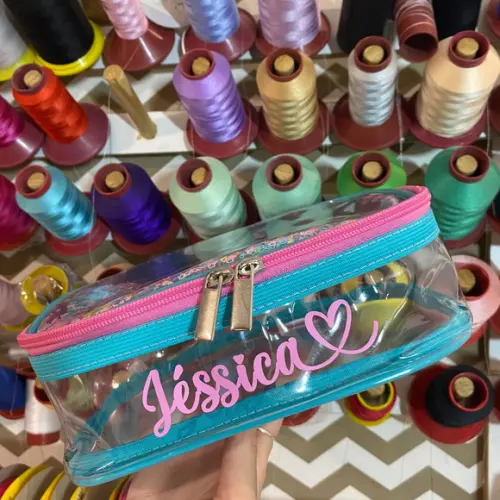 Estojo Modelo Cem Pens Plastico Personalizado