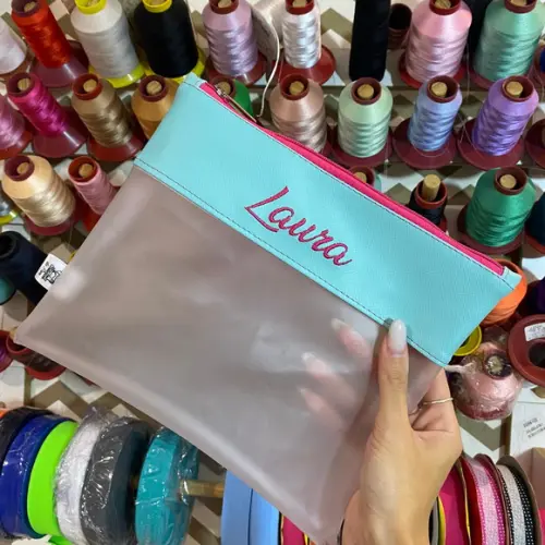 Kit Necessaire Porta Escova de Dente + Organizador Multiuso