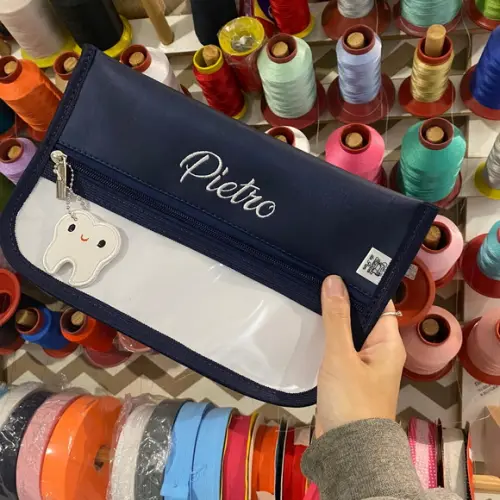 Kit Porta Escova + Saquinho Organizador
