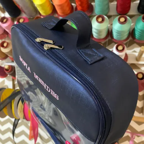 Maleta G / Necessaire Com Transparência