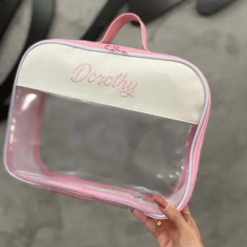 Maleta G / Necessaire Com Transparência