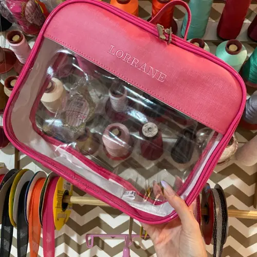 Maleta G / Necessaire com Transparência