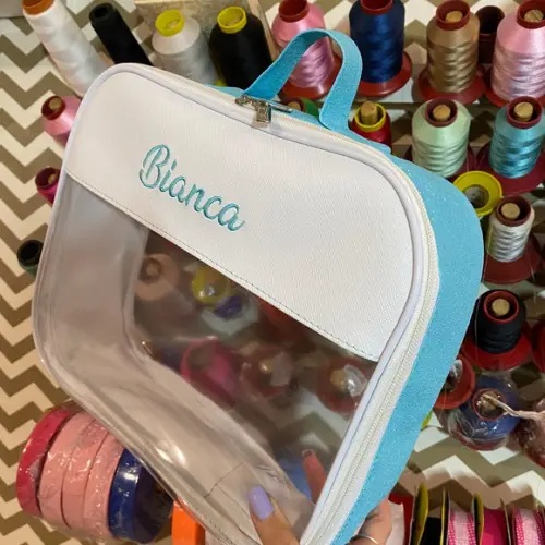 Maleta G / Necessaire com Transparência