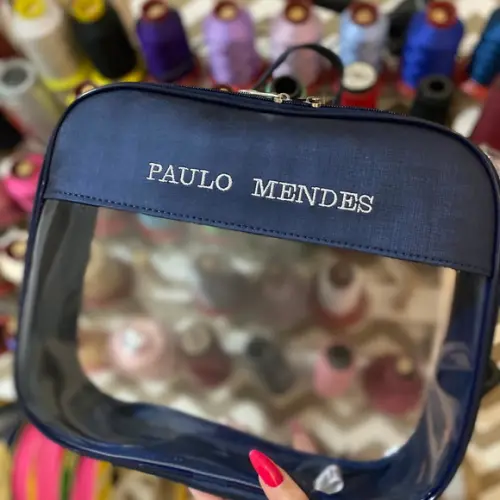 Maleta G / Necessaire Com Transparência