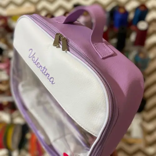 Maleta G / Necessaire Com Transparência