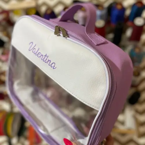 Maleta G / Necessaire Com Transparência