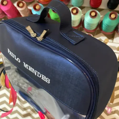 Maleta G / Necessaire Com Transparência