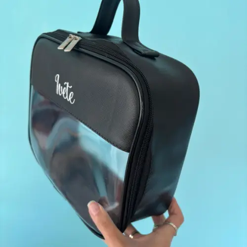 Maleta m Necessaire com Transparência