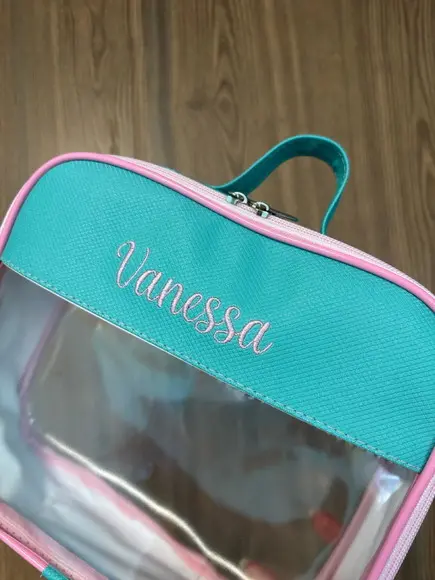 Maleta m Necessaire com Transparência