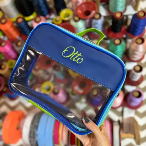 Maleta m Necessaire com Transparência