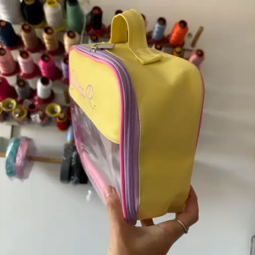 Maleta m Necessaire com Transparência