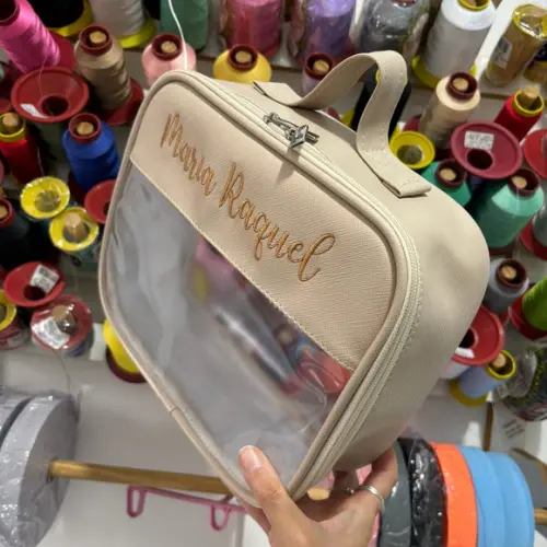Maleta m Necessaire com Transparência