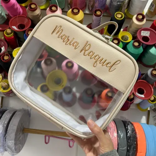Maleta m Necessaire com Transparência