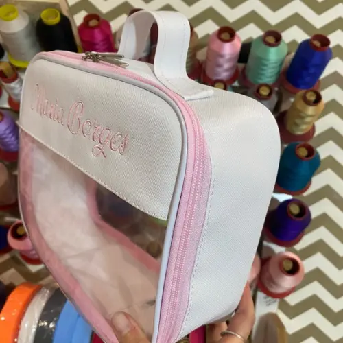 Maleta m Necessaire com Transparência