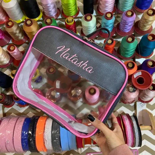 Maleta m Necessaire com Transparência