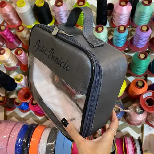 Maleta m Necessaire com Transparência