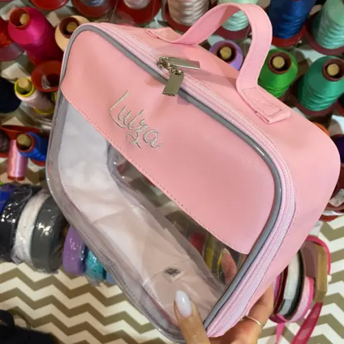 Maleta m Necessaire com Transparência