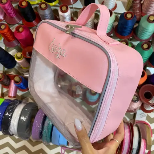 Maleta m Necessaire com Transparência